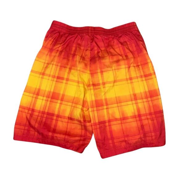 Speedo  Orange Board Shorts Mesh Liner Size L - Picture 2 of 3